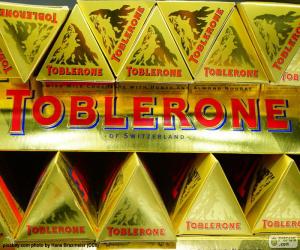 Puzzle Toblerone λογότυπο